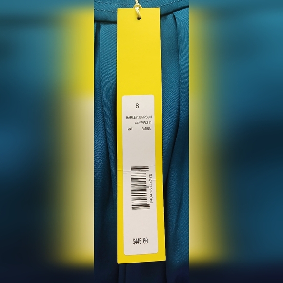 CATHERINE MALANDRINO HARLEY SILK BLEND JUMPSUIT. - Picture 8 of 8